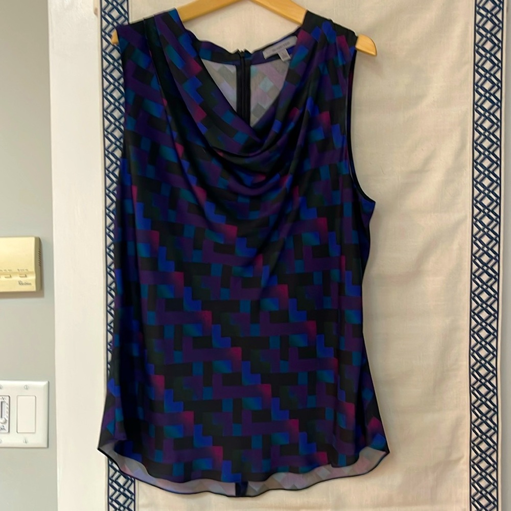 Silk work top going out top